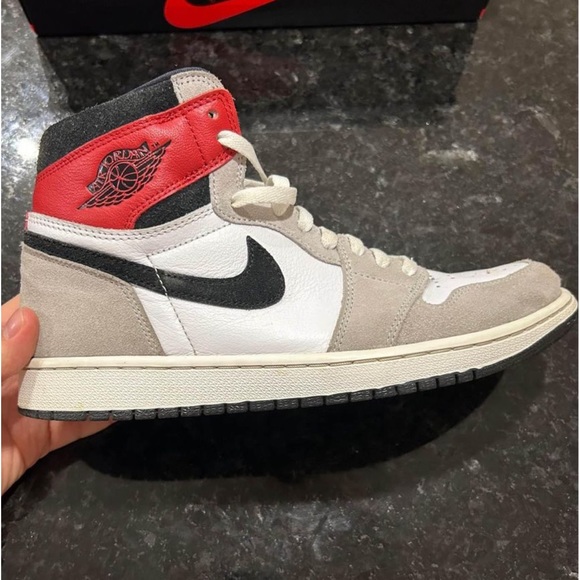 Jordan Other - Authentic Jordan 1 Retro High Light Smoke Grey